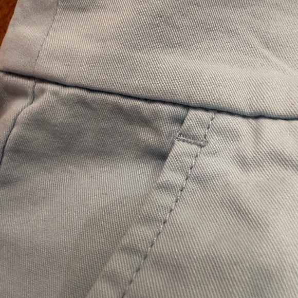 Loft Outlet Womens 16 Light Blue Mid Rose 6” Chino Shorts Cotton Twill - Picture 5 of 14